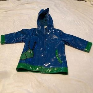 Blue & Green Kids Circo Raincoat